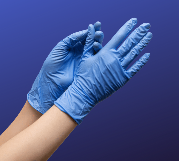 Blue Nitrile Gloves