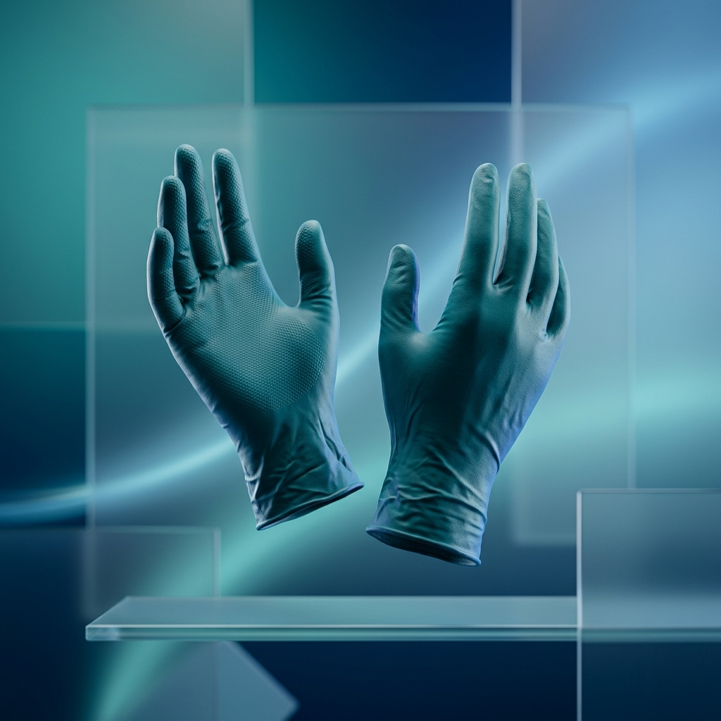 Royal Fleet Exim Nitrile Gloves Rendering